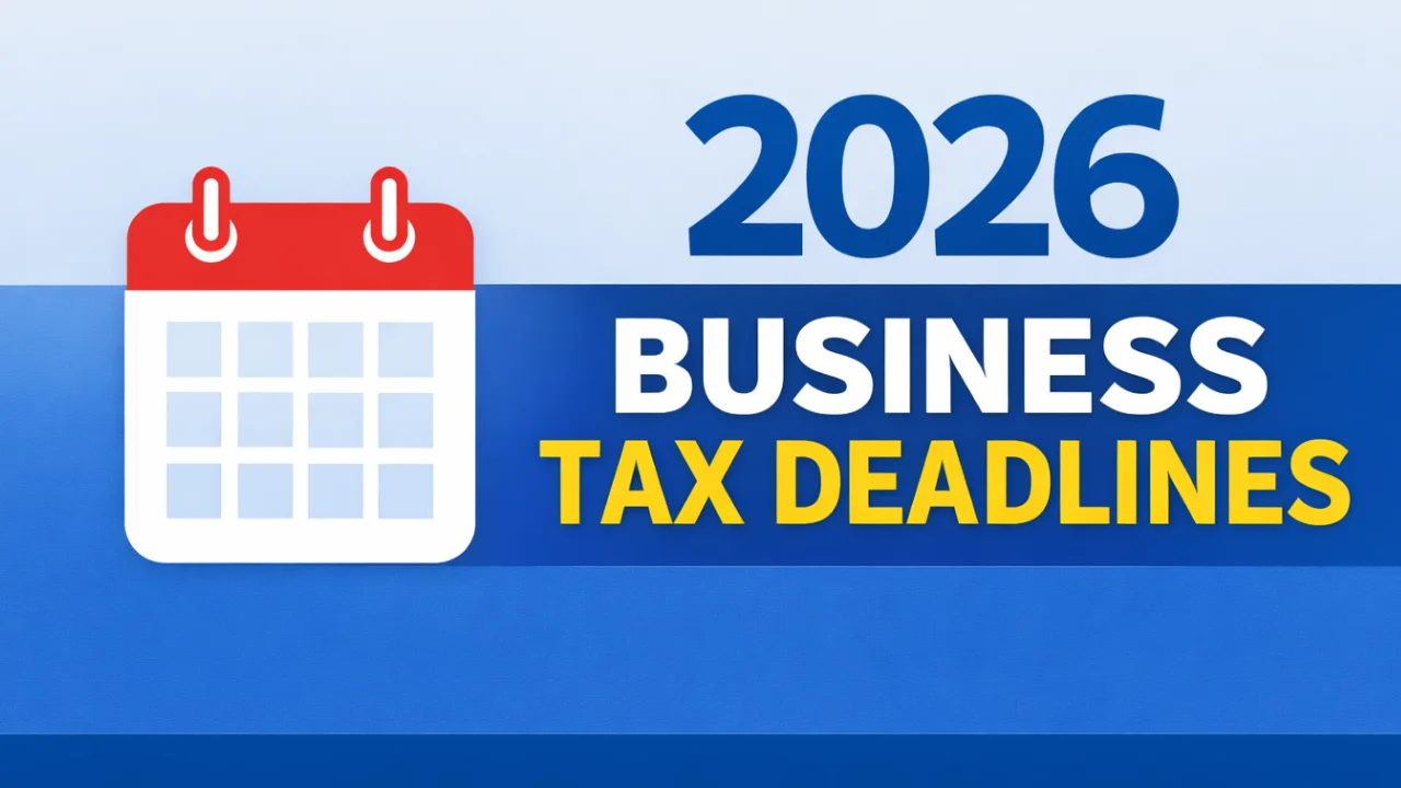 2026 Business Tax Deadlines