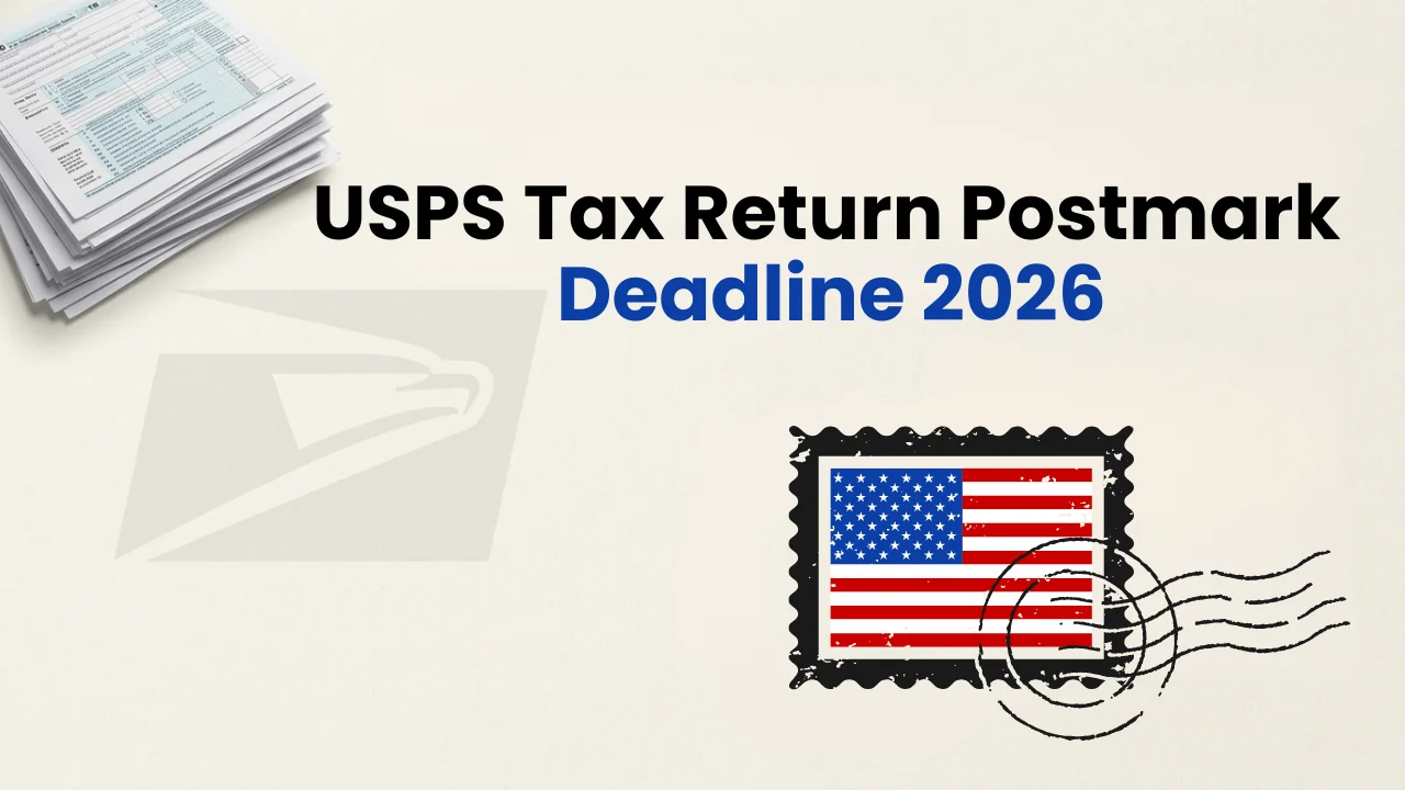 USPS Tax Return Postmark Deadline 2026